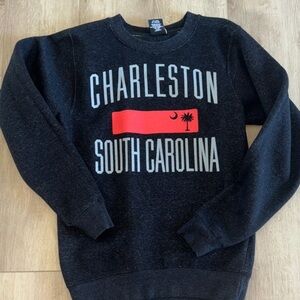 Charleston South Carolina Black Sweater brand new without tags size xsmall